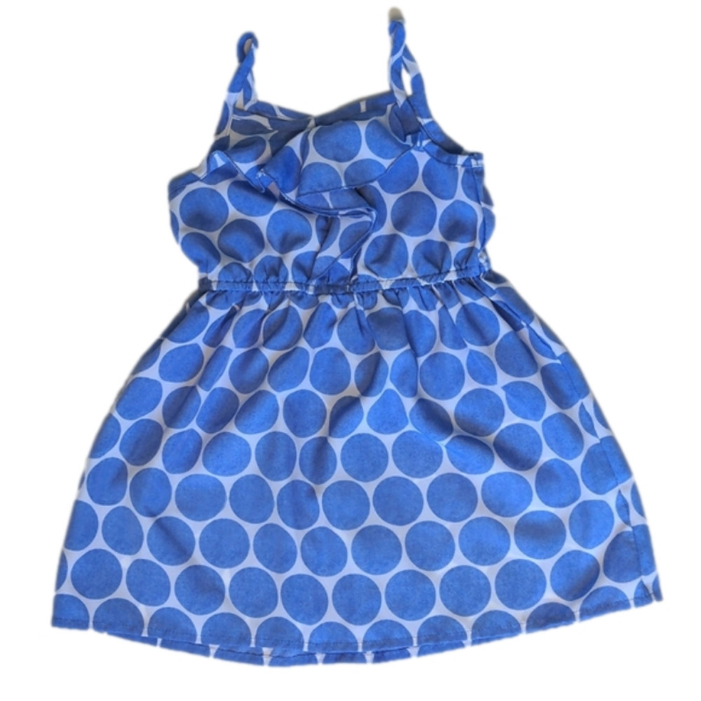 Cherokee Toddler Girls Polka Dot Ruffle Summer Dress * Size 4T